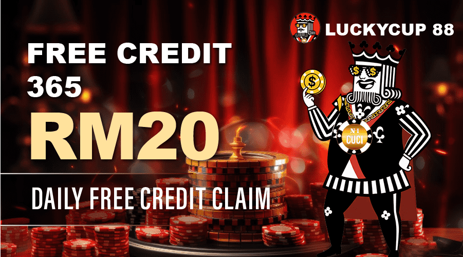 luckycup88 free credit promotion